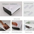 thumbnail image 6 of CECOLIC Under Desk Drawer Organizer, Table Hidden Slide Out Desk Drawer Plastic Desk Accessories & Workspace Organizers,Hidden Desktop Organizer Pen Holder for Desk Self-Adhesive, 6 of 9