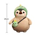thumbnail image 3 of Muñeco de pingüino kawaii de 25 cm, muñeco de peluche de animal, linda muñeca de dibujos animados para niña, dinosaurio, 3 of 6