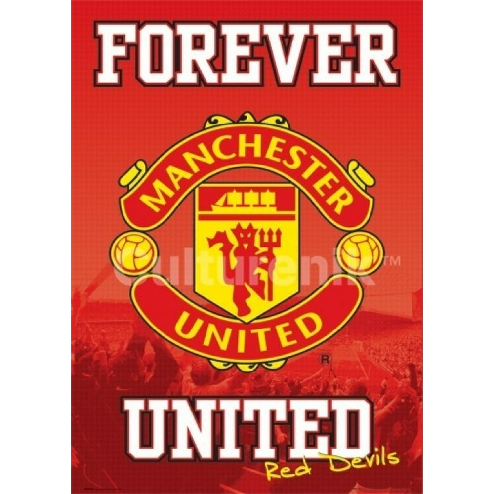 Manchester United Forever Laminated Poster (36 X 24)