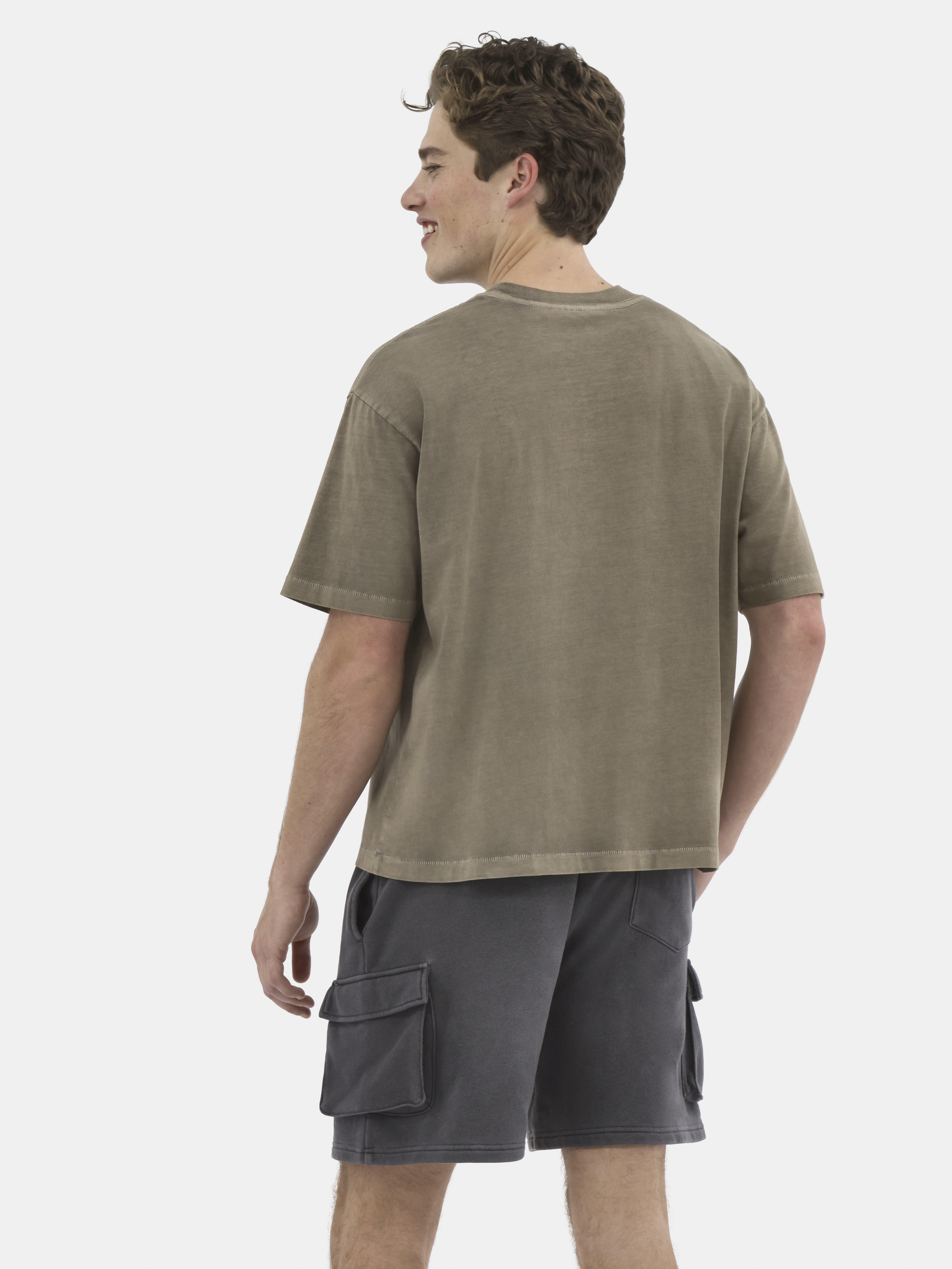 No Boundaries Graphic Crop Tee, Men's & Big Men's