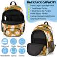 thumbnail image 5 of Herdesigns Cute Floral Colorful Backpack with Lunch Box Spring Boho Lightweight Large Travel Work Laptop Backpacks Set Casual Daypacks, 5 of 8