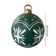 thumbnail image 4 of Inflable Navidad Juguete Al Aire Libre 60 Cm PVC Resplandor Impermeable Jardín, 4 of 8