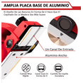 thumbnail image 2 of Cepilladora Eléctrica Para Madera Cepillo Profesional 82mm Rojo, 2 of 5