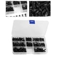 thumbnail image 4 of 200Pcs Carbon Steel Round Head Self Tapping Screw Tools Set, Convenient to Use, Rust , Solid Plastic Case, for Quick Access and, 4 of 7