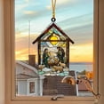thumbnail image 4 of Nkmbld Christmas Ornaments Nativity Scene Suncatcher Stained Window Hanging Pendant Christmas Decorations for Tree Walls Windows Doors, 4 of 8