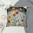 thumbnail image 2 of Chilfamy Spring Summer Pillow Covers Flower Outdoor Farmhouse Lumbar Pillow Covers Decorations for Sofa Home Decor 12x12in, 2 of 5