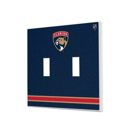 Florida Panthers Double Toggle Lightswitch Plate Florida Panthers Double Toggle Lightswitch Plate