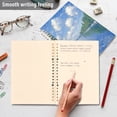 thumbnail image 4 of FORMRS 1-Subject Spiral Notebook 8" x 5" College Ruled 60 Refillable Sheet A5 Hard Cover, Blue Sky and River, 4 of 7