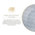 thumbnail image 6 of Thyme & Table Blue Dot Stoneware Round Dinner Plate, 6 of 6