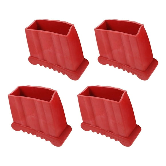 4 Pieces Ladder Feet Covers Convenient Easy to Install Suitable for Most Ladders 7.2x2.8cm
