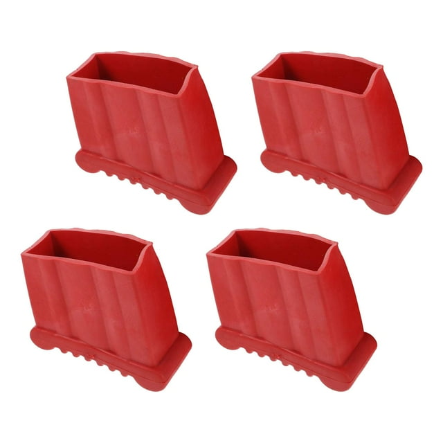 DOLITY 4 Pcs Tapis Antidérapant pour Échelle, Housses d'Échelle Extensibles, Pratique, Résistant à l'Usure, 7.2x2.8cm