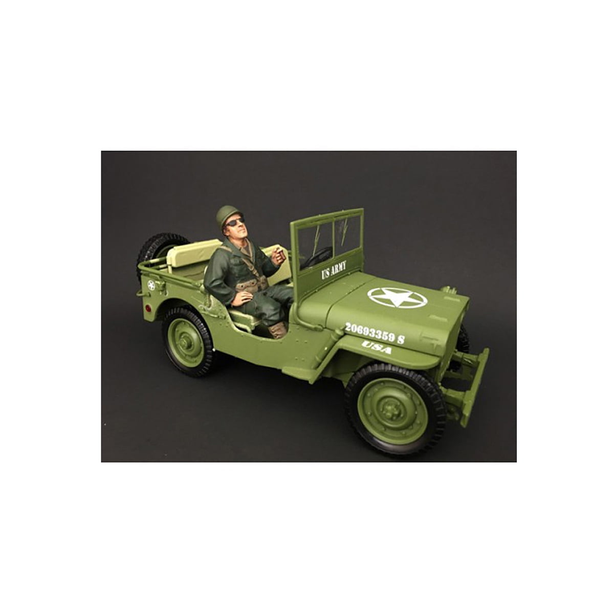 US Army WWII Figure II For 1:18 Scale Models by American US Army WWII Figure II For 1:18 Scale Models by American