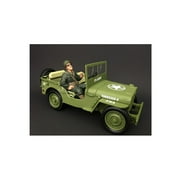 US Army WWII Figure III For 1:18 Scale Models by American Diorama