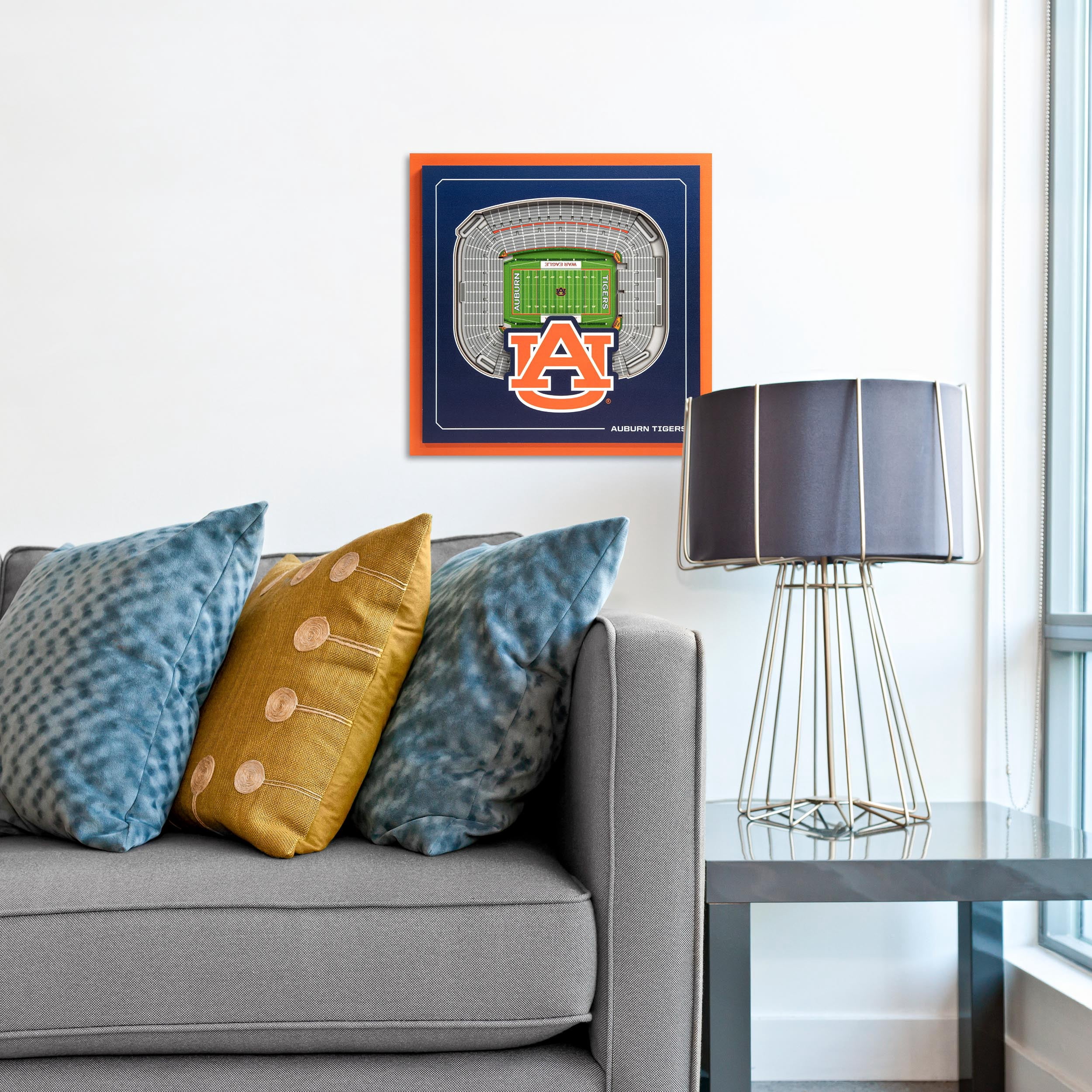 YouTheFan NCAA Auburn Tigers Stadium Series 3D Wall Art