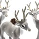 thumbnail image 4 of Simulación modelo animal ciervo bosque en miniatura animal escritorio en casa decoración de casa de muñecas Navidad lindos adornos de ciervos regalo para niños cabeza giratoria a la izquierda 2, 4 of 12