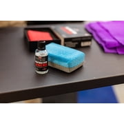 The Rag Company - Ultra No Soak Coating Applicator - Ultra Blue and Ice Grey, 3 in x 5in (6 Pack)