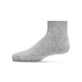 thumbnail image 5 of MeMoi Thin Ribbed Cotton Kids Anklet Sock - Girls - Female, 10, Charcoal, 5 of 11