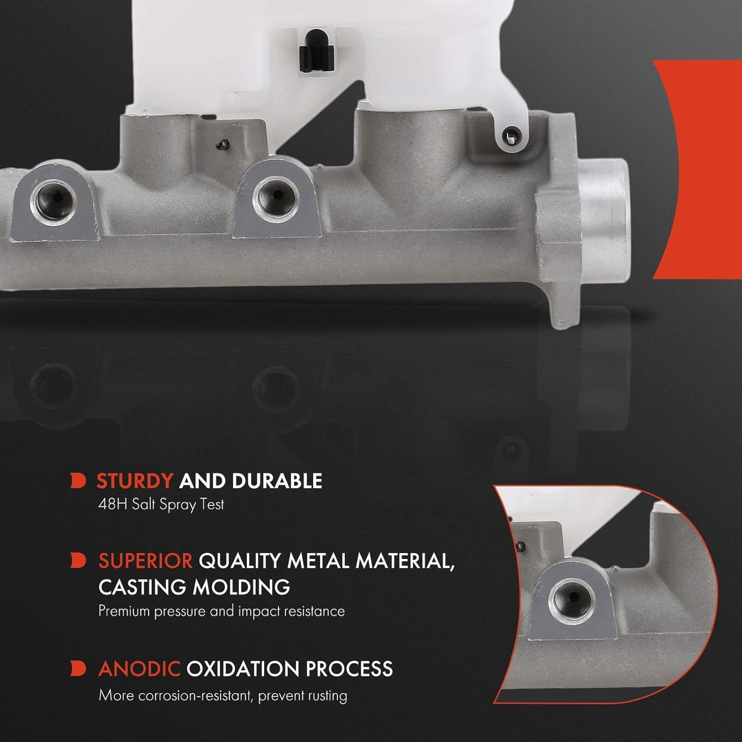 A-Premium Brake Master Cylinder Compatible with Buick, Chevrolet, Oldsmobile and Pontiac Vehicles - Allure, LaCrosse, Regal, Impala, Monte Carlo, Venture, Montana, Grand Prix, Century, Intrigue