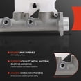 thumbnail image 2 of A-Premium Brake Master Cylinder Compatible with Buick, Chevrolet, Oldsmobile and Pontiac Vehicles - Allure, LaCrosse, Regal, Impala, Monte Carlo, Venture, Montana, Grand Prix, Century, Intrigue, 2 of 8