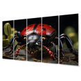 thumbnail image 2 of Designart "Portrait Stunning Insects Bugs painting II" Animals Wall Art Prints Set, 2 of 5