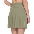 thumbnail image 3 of Little Donkey Andy Women's Athletic Skort Skirts UPF 50+ Quick Dry Golf Tennis Causal Skirt with Pockets Sage XS, 3 of 6