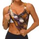 thumbnail image 3 of Balery Cute Cat Sunflower Sujetadores deportivos con espalda cruzada para mujer, acolchados, sin costuras, de alto impacto, ideales para yoga, gimnasio, entrenamiento y fitness.-, 3 of 8