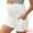 White, variant on DARING DIVA Women's Maternity Denim Over Belly High Waist Casual Shorts S Blue