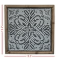 thumbnail image 6 of Foreside Home & Garden Ceiling Tile Wall Art with Wood Frame, 6 of 8