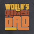 thumbnail image 3 of CafePress - World's Grooviest Dad Long Sleeve Dark T Shirt - Long Sleeve Dark T-Shirt, 3 of 3