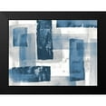 thumbnail image 2 of Loreth, Lanie 14x11 Black Modern Framed Museum Art Print Titled - Navy Blue And Gray, 2 of 5