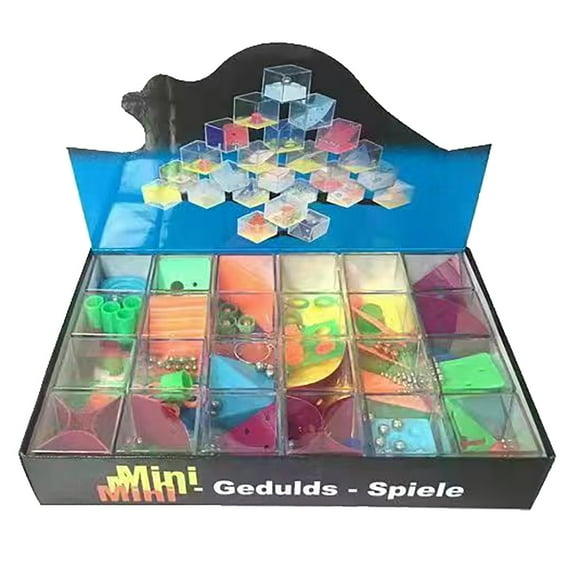 TechWave Children's Balancing Maze Game Children's Brain Teaser Mini Decompression Puzzle Game Holiday Party Boys Board Games 4 Years Body Awareness Games for Kids Christmas for Kids Educational