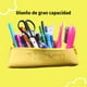 thumbnail image 3 of Lapicera Escolar Deli Bolsa Colores Multipropósito Pastel Amarillo, 3 of 6