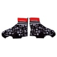 thumbnail image 1 of Cubrezapatos de ciclismo a prueba de viento al aire libre bicicleta de montaña bicicleta deportes chanclos XL XL Rojo Negro Zulema Cubrezapatillas de ciclismo, 1 of 8