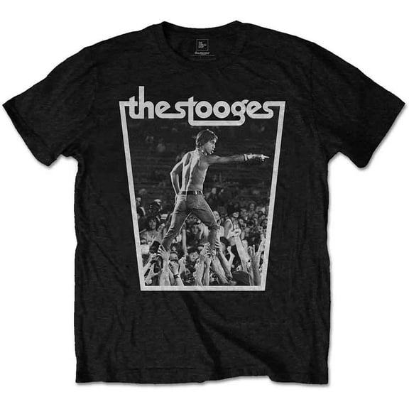 Iggy & The Stooges Unisex T-Shirt Crowd walk (Medium)