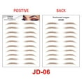 thumbnail image 3 of WREESH Autocollant Imitation Sourcils 6D Jetable Marron, 3 of 4
