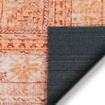 thumbnail image 4 of Well Woven Overdyed Helode Machine Washable Orange Vintage Oriental Medallion Runner Rug 2x7 (2'1" x 7'3" Runner), 4 of 8