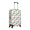 thumbnail image 6 of Cauagu Lotus Flower Print Travel Luggage Cover,Travel Dust-proof Suitcase Cover Softside Suitcase Protector for 18-32inch,Not Included Suitcase, 6 of 8