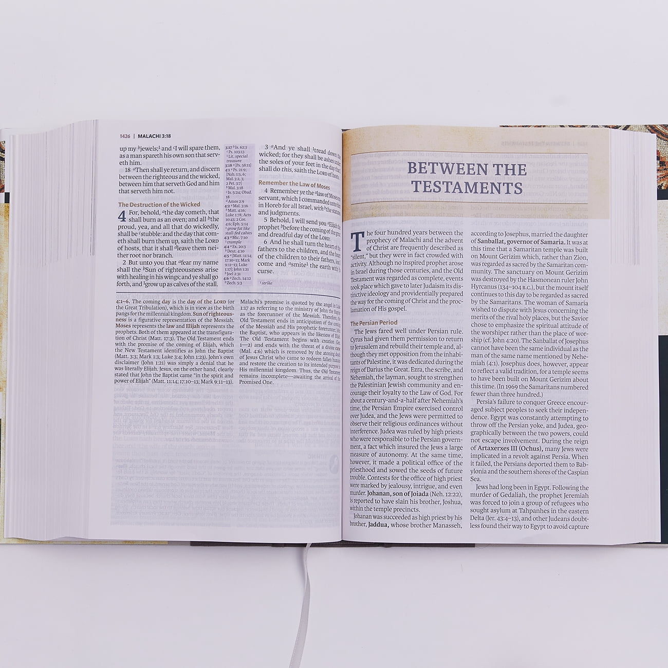 The King James Study Bible, Imitation Leather, Burgundy, Full-Color Edition (Large Print) (Hardcover)