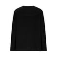 thumbnail image 6 of Bow Knot Crew Sweaters for Women Casual Ribbed Knit Pullover Long Sleeve Fall Outfits 2025 Sweaters Round Neck Solid Knit Pullover Tops Business Casual Outfit Thermal Clothes, 6 of 6