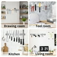 thumbnail image 4 of Aovky Magnet Knife Strip for Wall, No Drilling Magnetic Knife Holder for Kitchen Tool Organizer, 15.6 in, 4 of 10