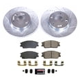 thumbnail image 3 of PowerStop Front Z23 Evolution Sport Carbon-Fiber Ceramic Brake Pad and Drilled & Slotted Rotor Kit Fits: HYUNDAI KIA Select Models K8663, 3 of 10