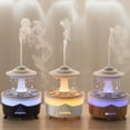 Raindrop UFO Shape Air Humidifier 2/4/ Timing Colorful Night Light