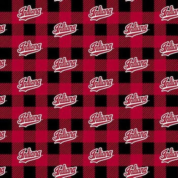 Indiana IND-1190 Buffalo Plaid fleece