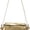 Gold, variant on Sunyuer Women Shoulder Bag, Shiny PU Leather Baguette Handbag, Trendy Y2K Underarm Purse, Fashion Flap Small Evening Bag for Party Club Daily
