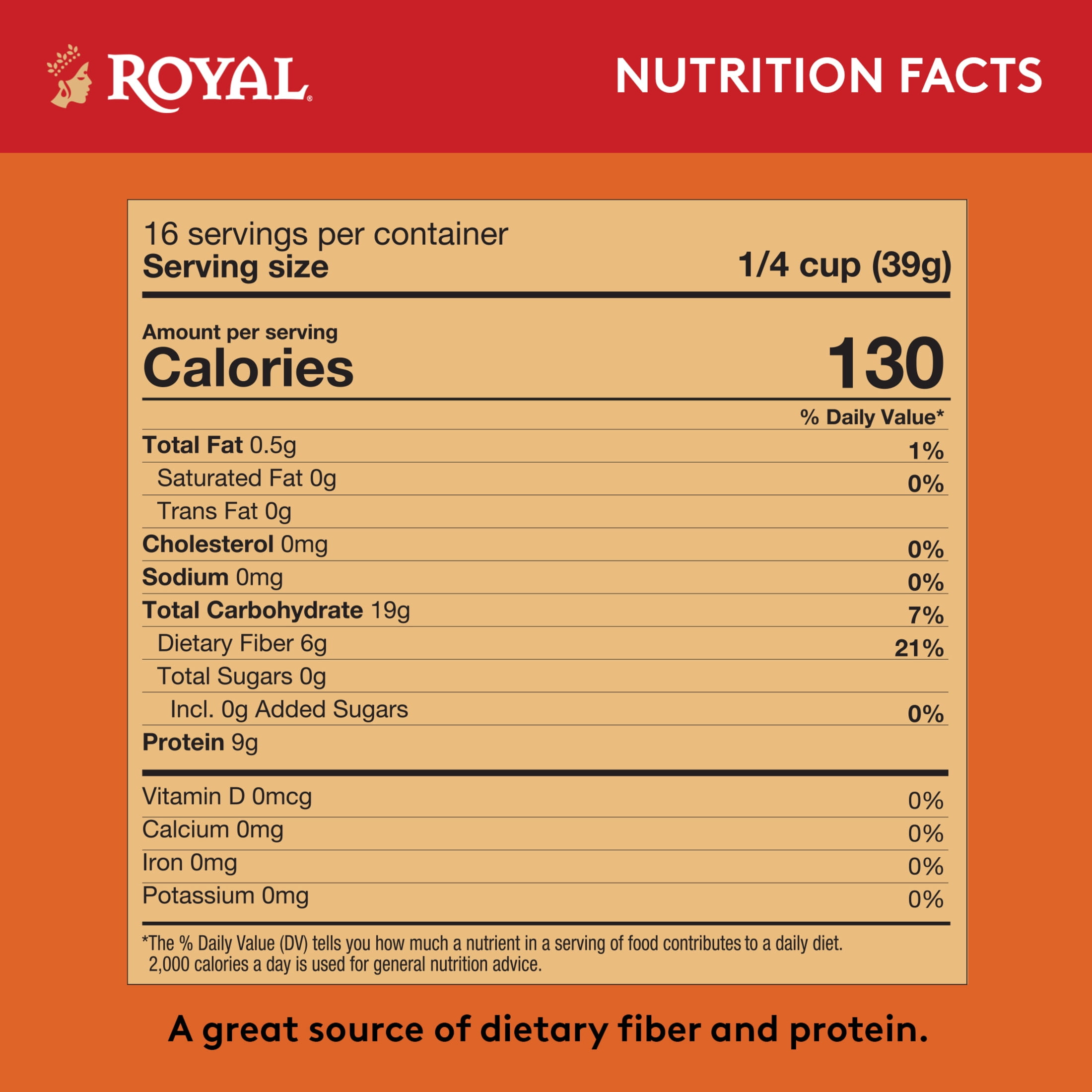 (2 pack) Authentic Royal Masoor Dal 2lbs (32oz) - Premium Split Red Lentils
