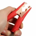 thumbnail image 4 of 2pcs Car Alligator Clips Crocodile Clip Battery Test Clamps 100A Red Black, 4 of 11