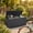 Dark Gray, variant on Uforic 110 Gallon Waterproof Outdoor Deck Box, Lockable Resin Storage Box, 2 Person Patio Storage Bench for Cushions Garden Tools Pool Supplies, Dark Gray