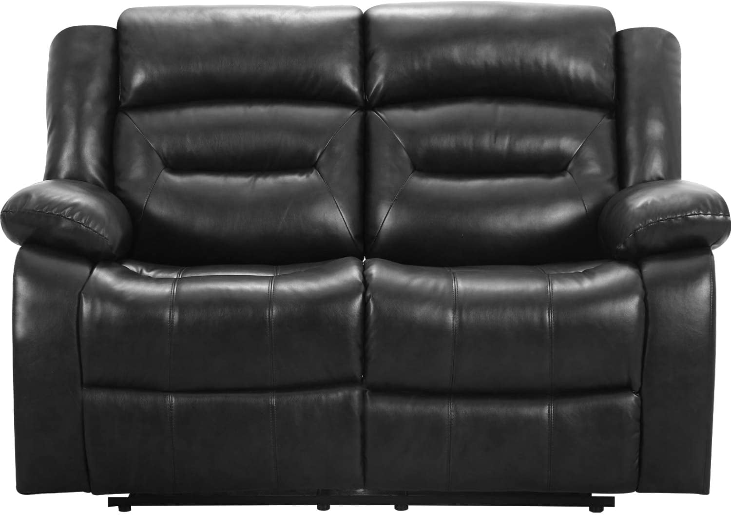 Recliner Sofa Love Seat Reclining Couch Leather Loveseat Home Theater Seating 