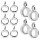 thumbnail image 2 of 100pcs Big Hole Beads Colgante DIY Colgante Accesorios Big Hole Loose Bead Colgante DIY Accesorios de joyería (Plata 5 mm 8 mm), 2 of 6