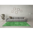 thumbnail image 3 of Ahgly Company Indoor Round Persian Emerald Green Traditional Area Rugs, 4' Round, 3 of 4